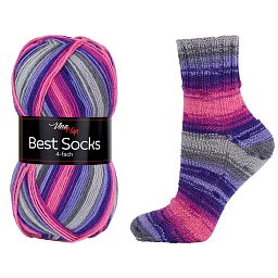 Obrázek pro produktBest socks 4-fach 7075