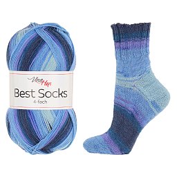 Obrázek pro produktBest socks 4-fach 7408