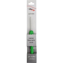 Obrázek pro produktHáček Easy grip 14cm – velikost 2,5 (hliníkový)