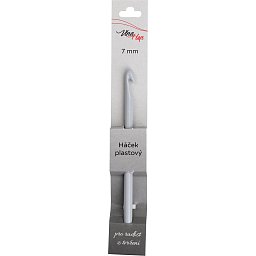 Obrázek pro produktHáček plastový 15cm - velikost 7